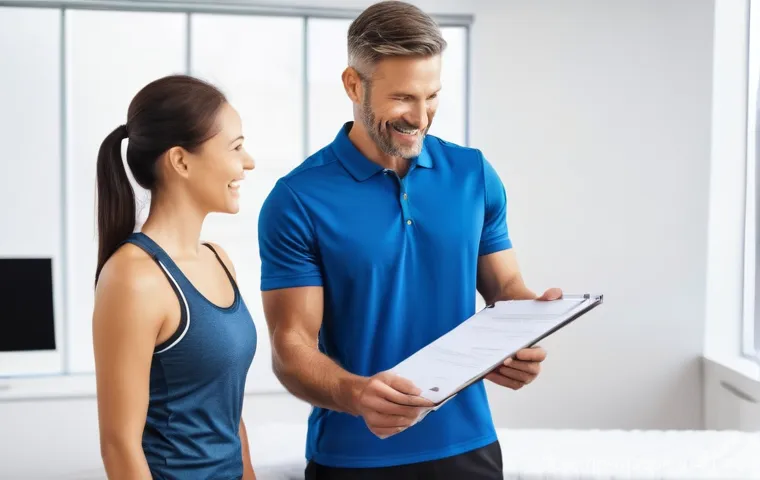 스포츠마사지사 고객 상담 노하우 - **Prompt 2: Focused and Professional Sports Massage**
A close-up view of a professional sports m... 스포츠마사지사 고객 상담 노하우 - **Prompt 2: Focused and Professional Sports Massage**
A close-up view of a professional sports m...