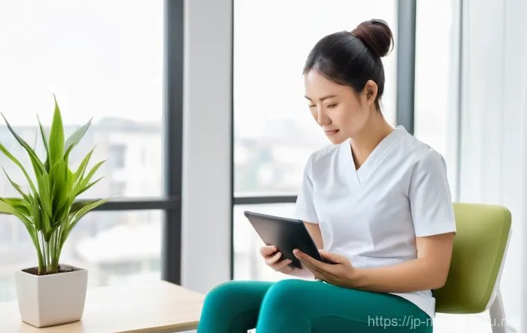 스포츠마사지사와 고객 재방문율 높이는 방법 - **Prompt 1: The Empathetic Consultation**
    A sports massage therapist, a kind and attentive Japan...